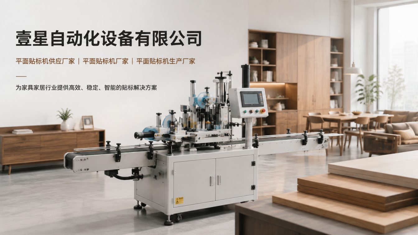 平湖家具贴标贴胶自动化设备